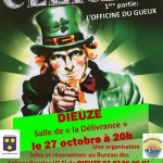 Concert des CELKILT en 2018 en lorraine, plus précisément à DIEUZE Metz 1