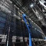 L&#8217;Eurovision 2019, rapport matériel et logistique Woippy 1