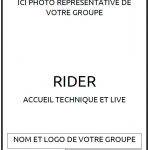 La fiche technique ou rider de votre groupe de musique avec ALBEMA France Vandœœuvre-lès-Nancy 0
