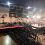 Gala et match de boxe, structure, mise en lumière et sonorisation par Albema France Vandœœuvre-lès-Nancy 3