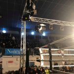 Gala et match de boxe, structure, mise en lumière et sonorisation par Albema France Metz 2