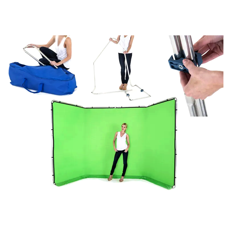 Trépied et grip &#8211; STRUCTURE &#8211; LASTOLITE &#8211; FOND VERT PANORAMIQUE 4M Pont-à-Mousson 0