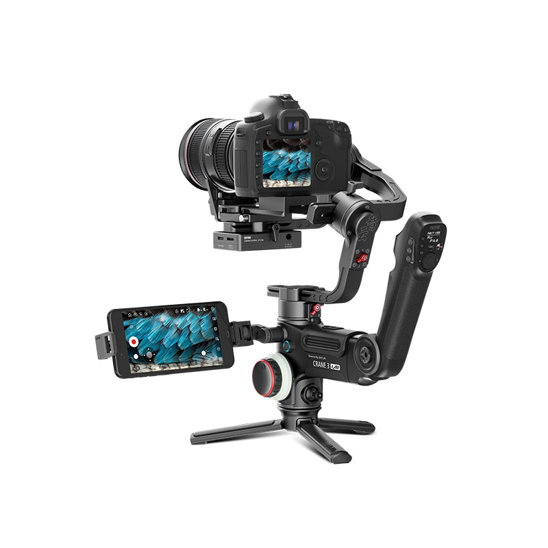 Trépied et grip &#8211; STABILISATEUR &#8211; ZHIYUN CRANE 3S PRO Laxou 0