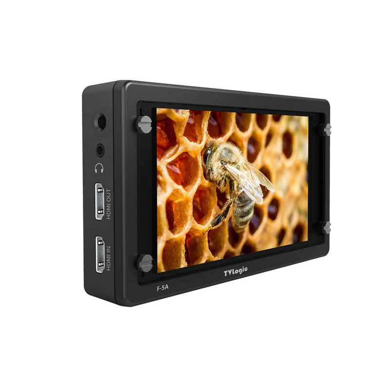 TV LOGIC F 5A ALBEMA 1 800X750 | Albema France Moniteur et Enregistreur – TVLogic F-5A – MONITEUR 5,5″ Pont-à-Mousson