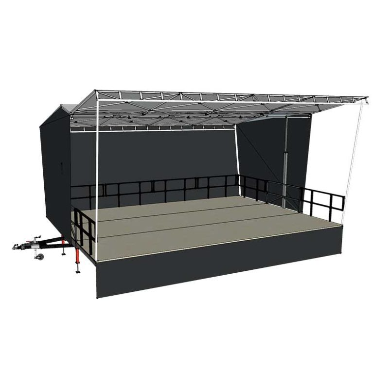 STAGECAR III 48M² EUROPODIUM ALBEMA FRANCE 2 | Albema France Scene mobile – 48m² Woippy 0