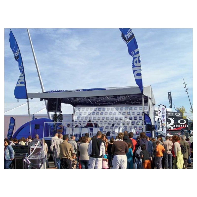 STAGECAR III 48M² EUROPODIUM ALBEMA FRANCE 3 | Albema France Scene mobile – 48m² Woippy 0