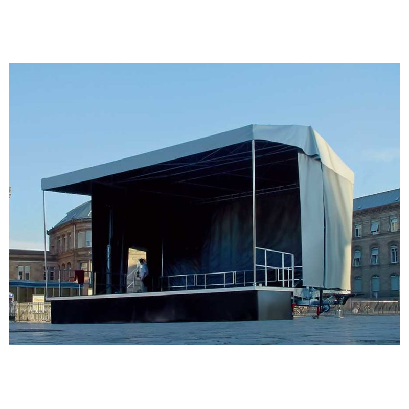 STAGECAR III 48M² EUROPODIUM ALBEMA FRANCE | Albema France Scene mobile – 48m² Woippy 0